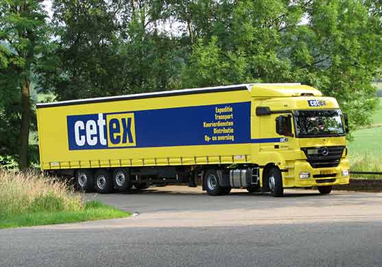 Vrachtwagen van Cetex